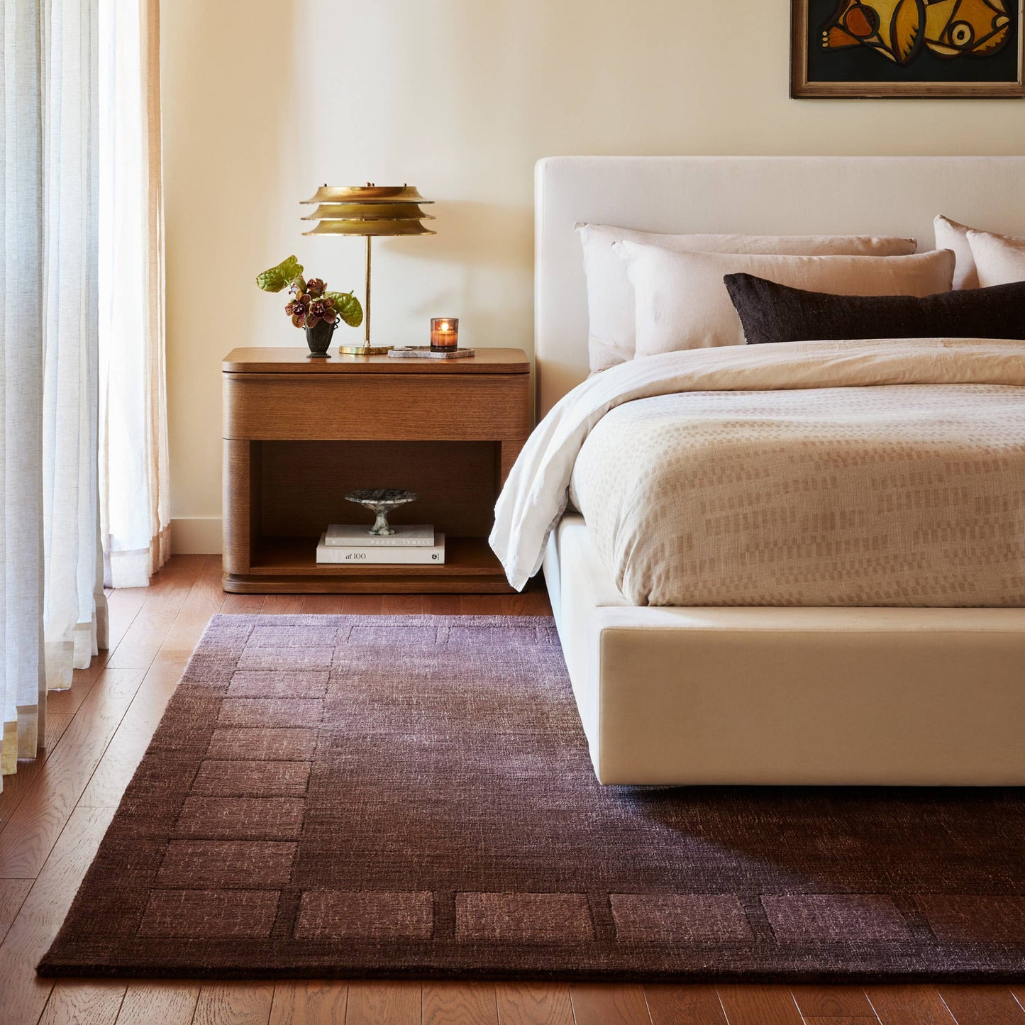 Petra High-Low Wool-Blend Area Rug
