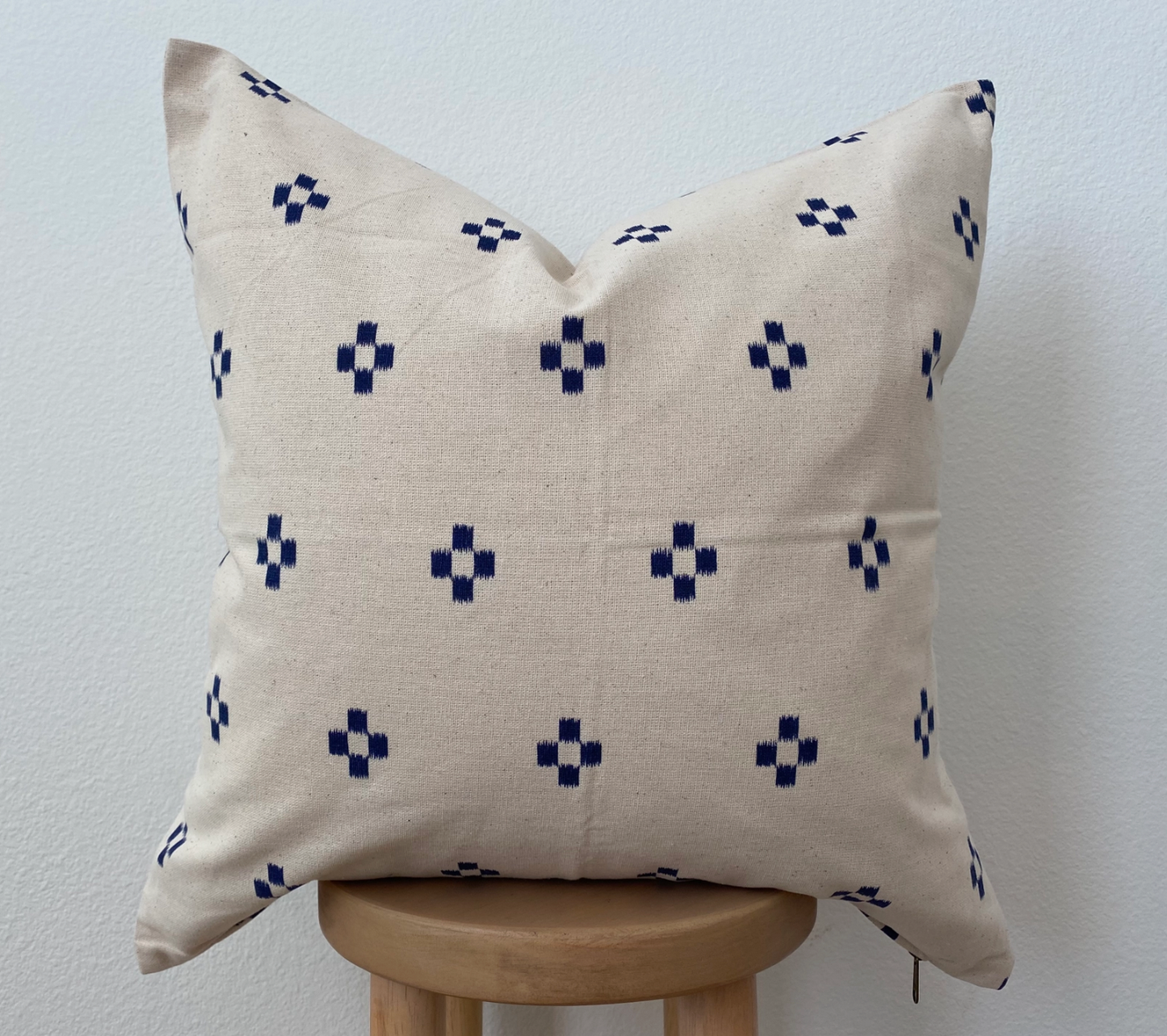 Hand-blocked Print Pillow Cover