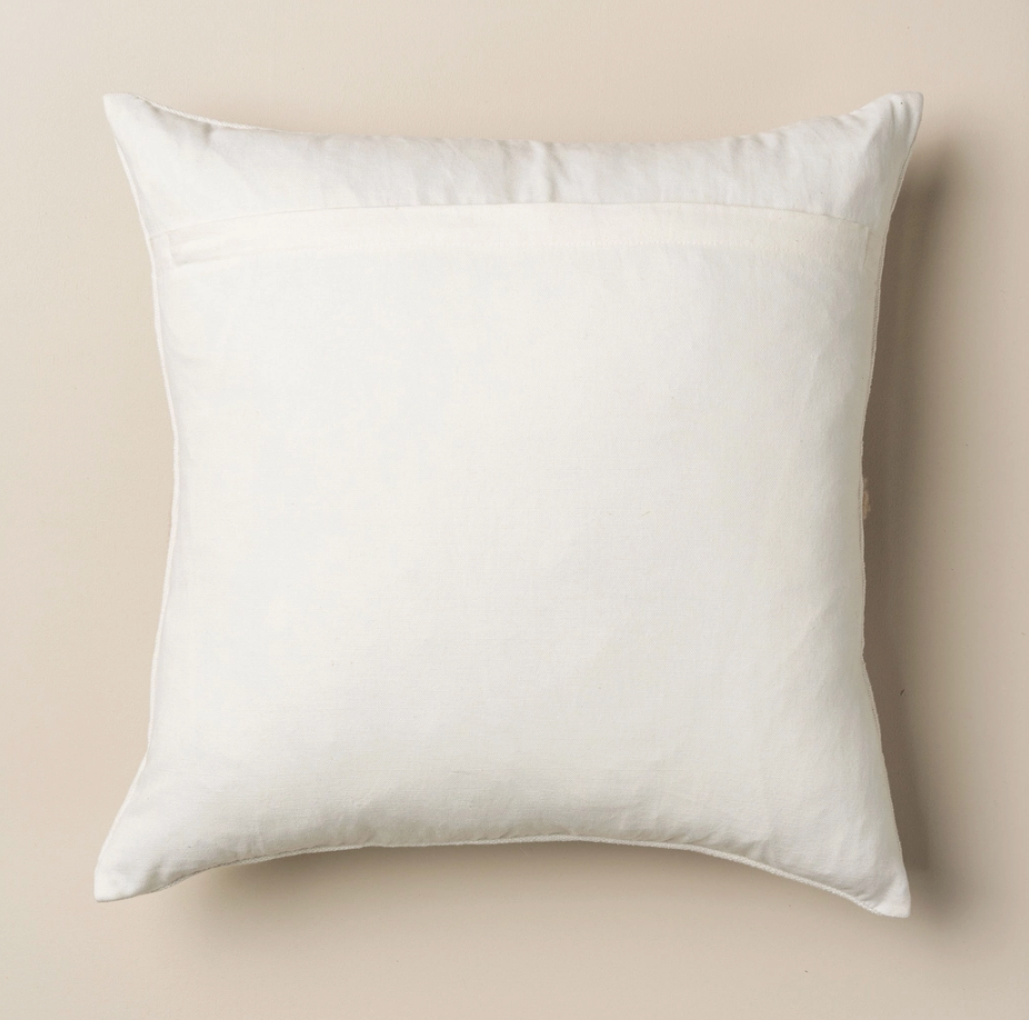 Abstract Pillow Cover - Cream/Tan