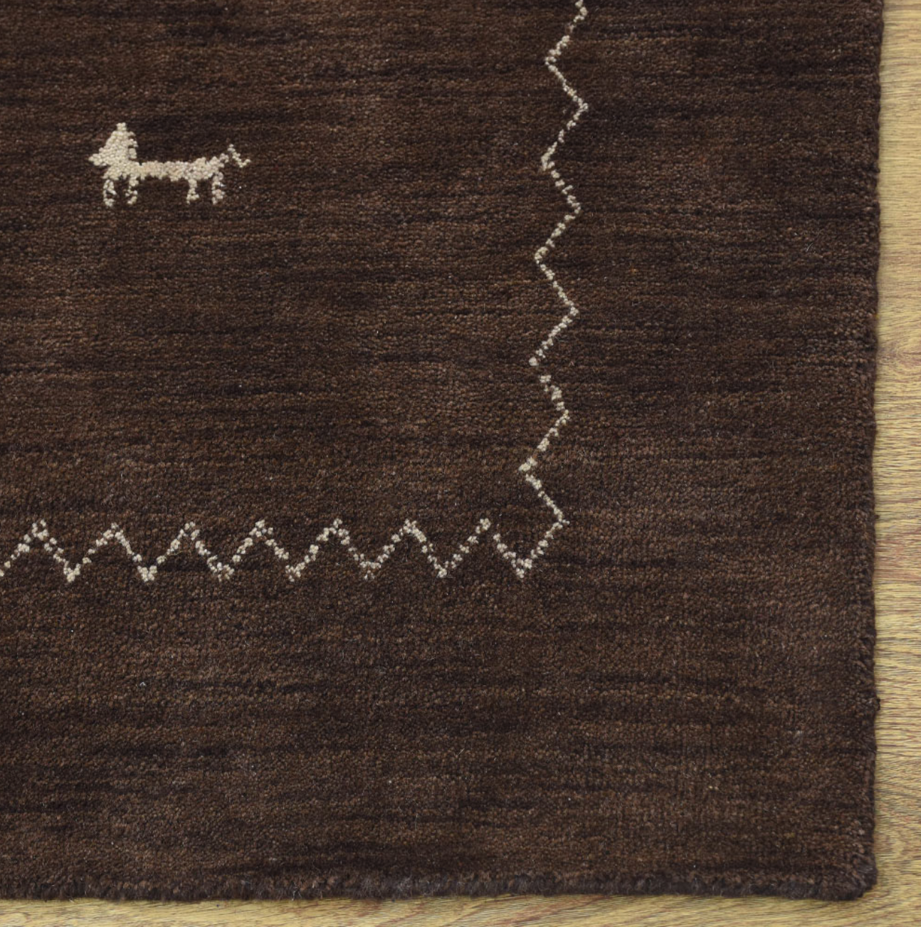Hand Knotted Loom Wool Rug - 6x9