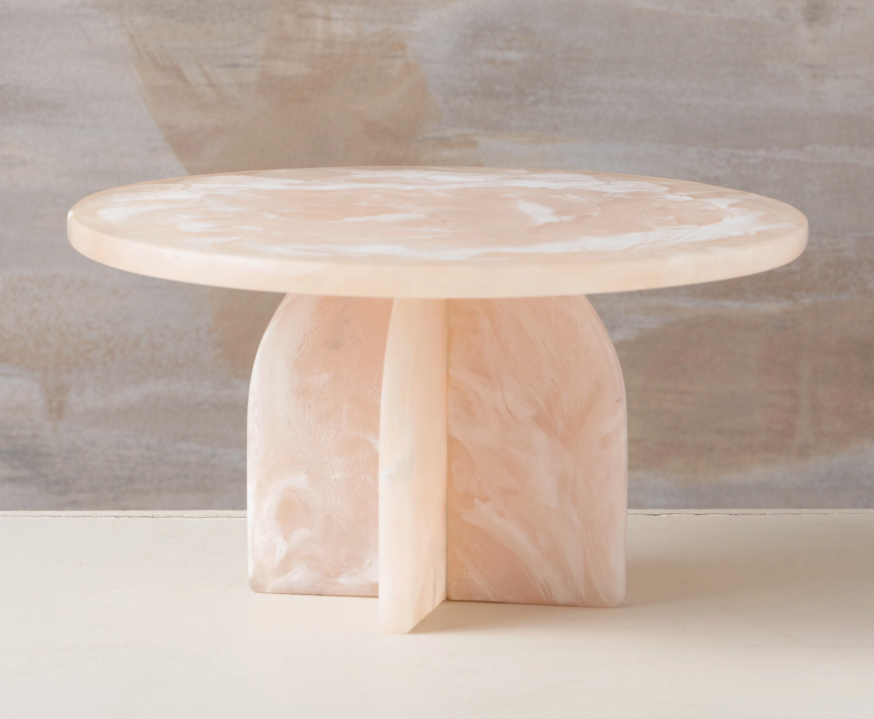 Blush Peach Cake Stand