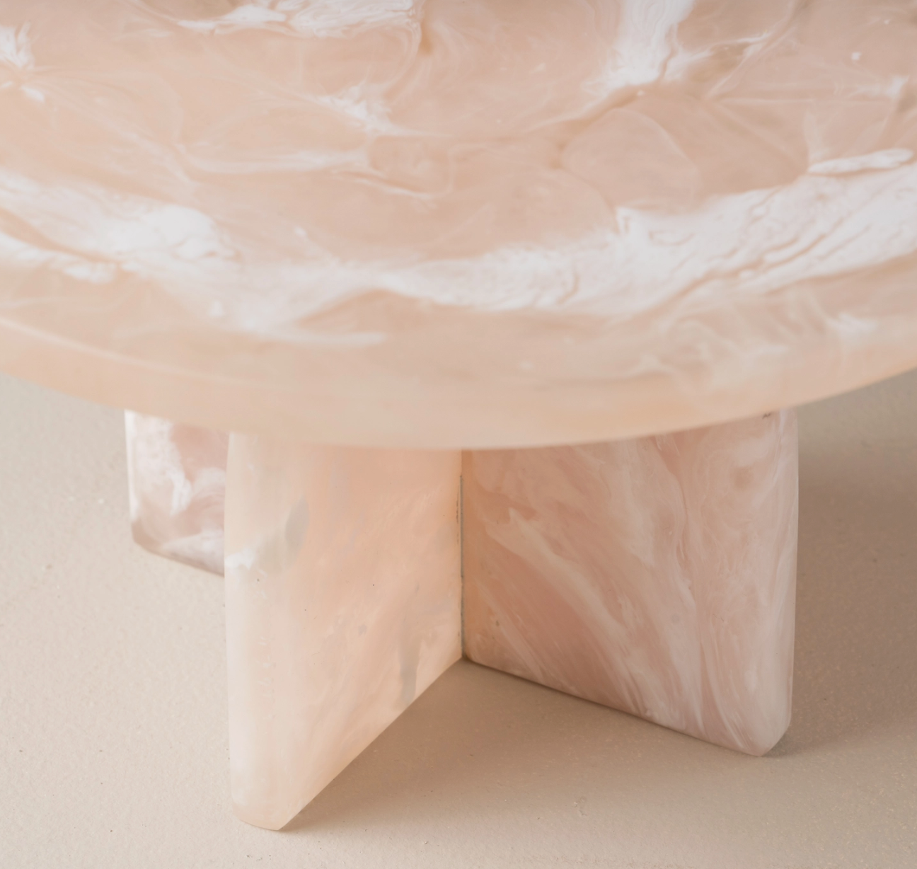 Blush Peach Cake Stand