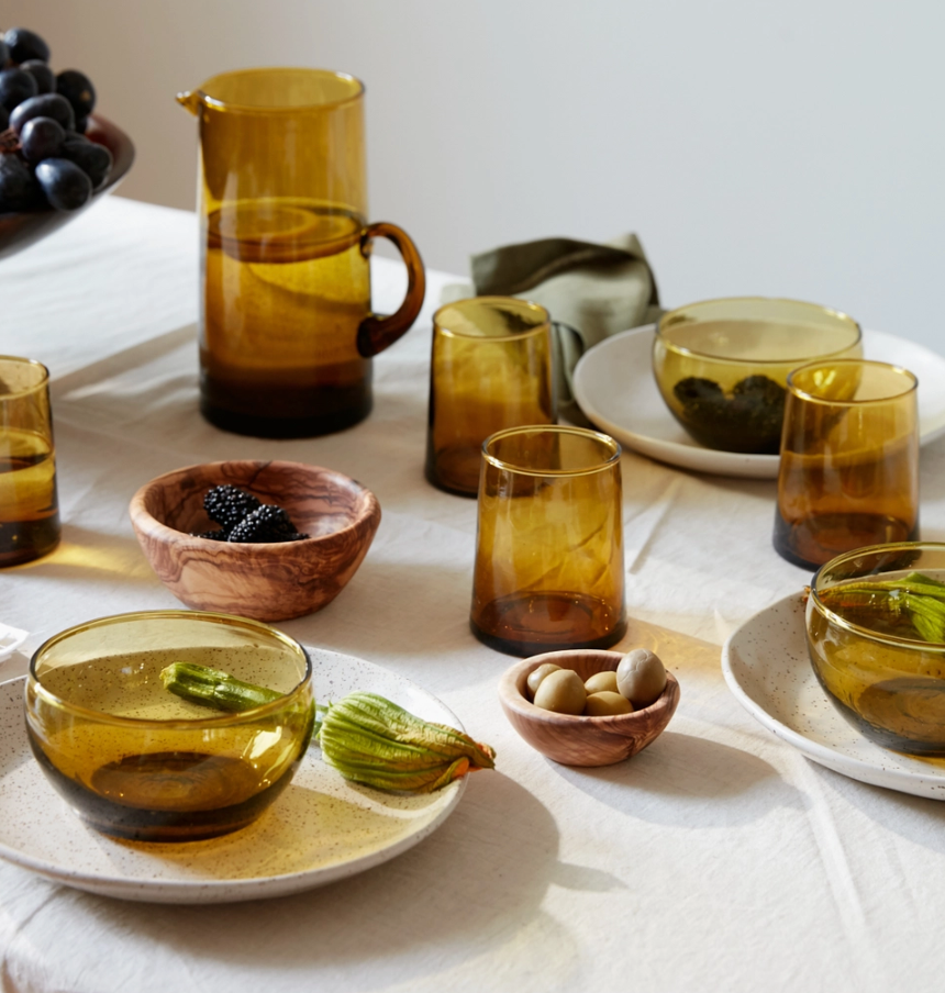 Olive Wood Nesting Bowls (set of 5)