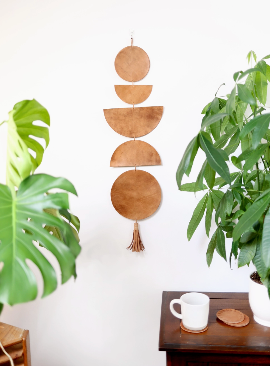 Luna Moon Phase Wall Hanging