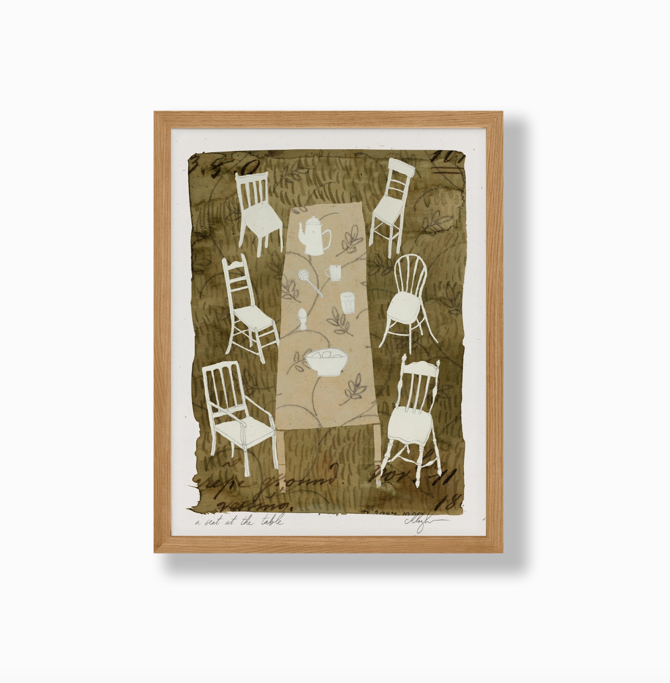 A Seat At the Table 8.5x11" Print