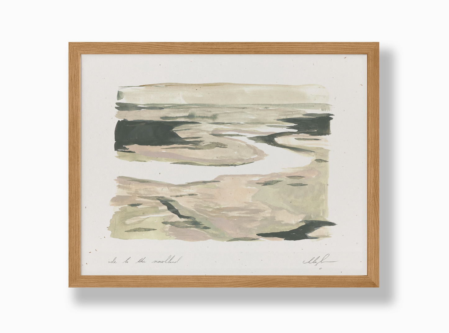 Ode To Marshland 8.5x11" Print
