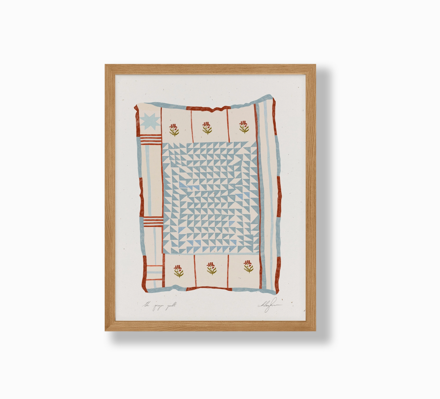 The Prayer Quilt 11x14" Print
