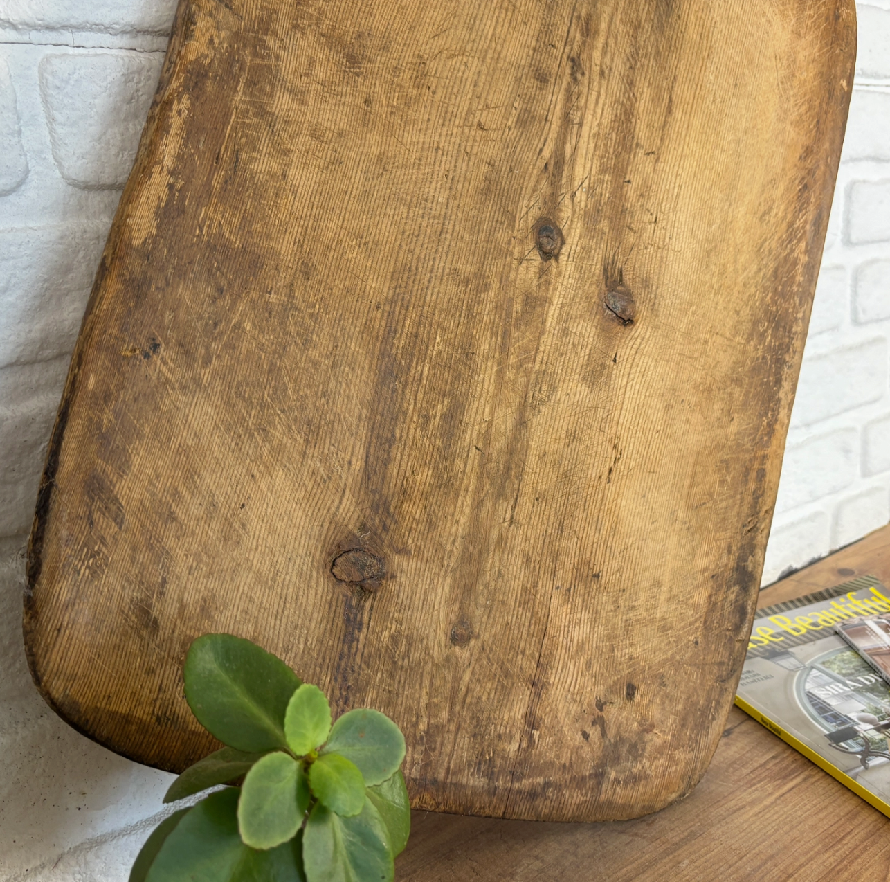 Vintage Reclaimed Wood Cutting Board